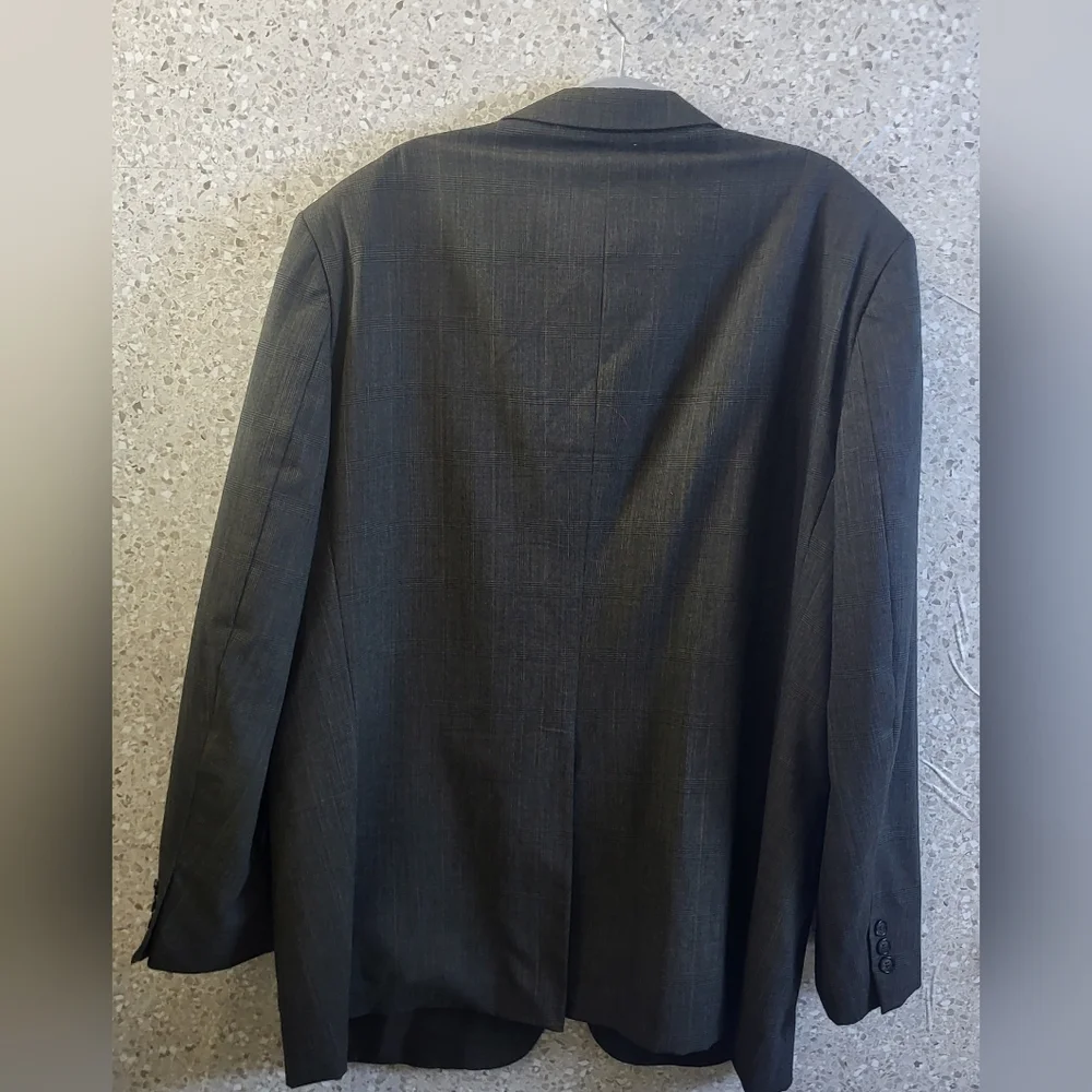 Vintage,Bert Pulitzer, Men's Blazer/Sport Coat, Plaid Tan Details, Size 48 L‎